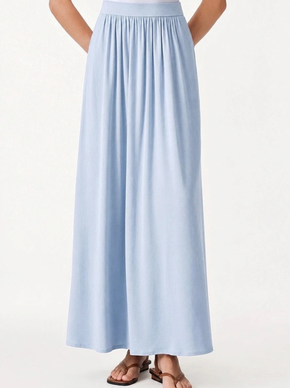 OGL Blue Maxi Skirt NWT